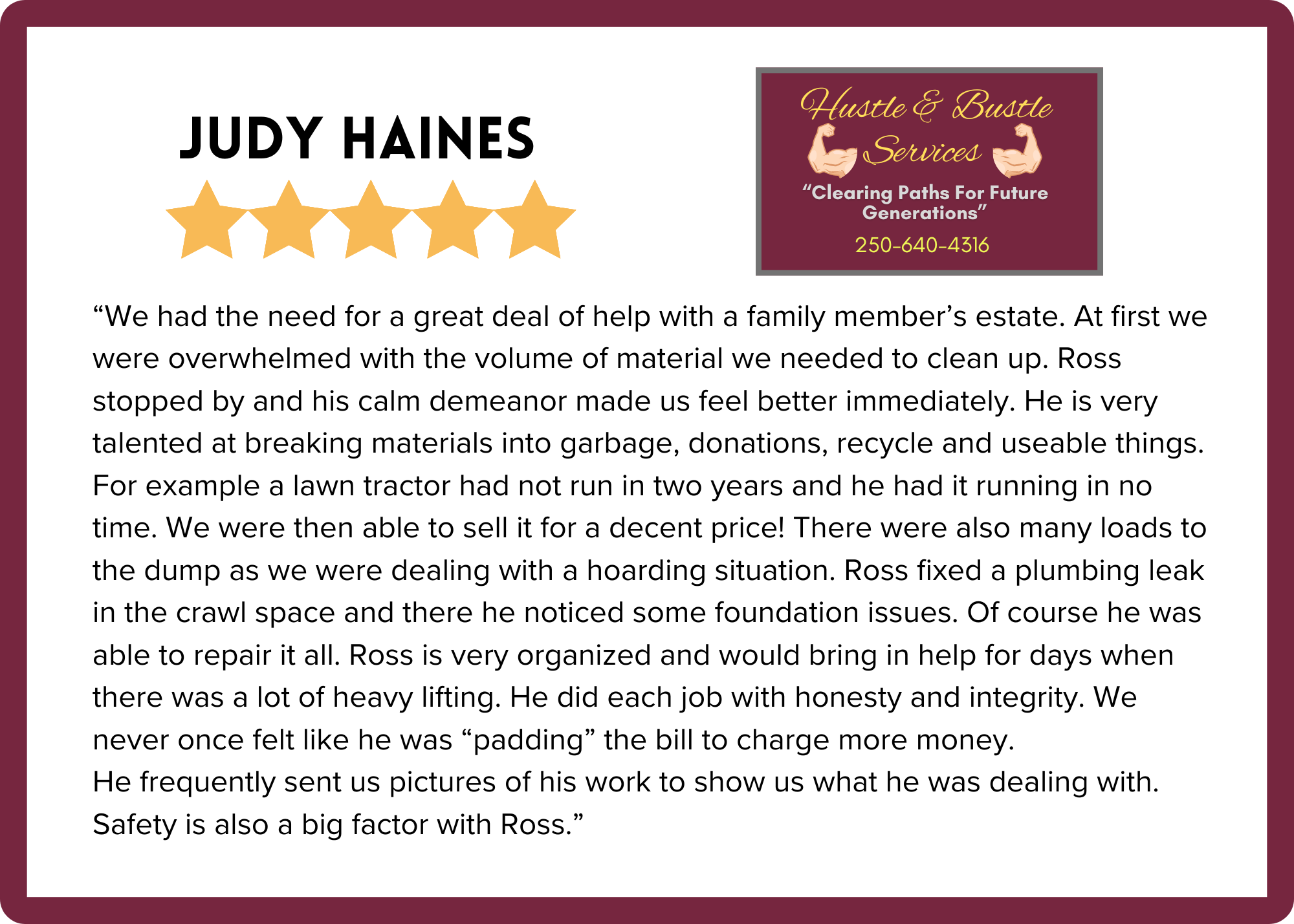 Junk Removal Service Review1