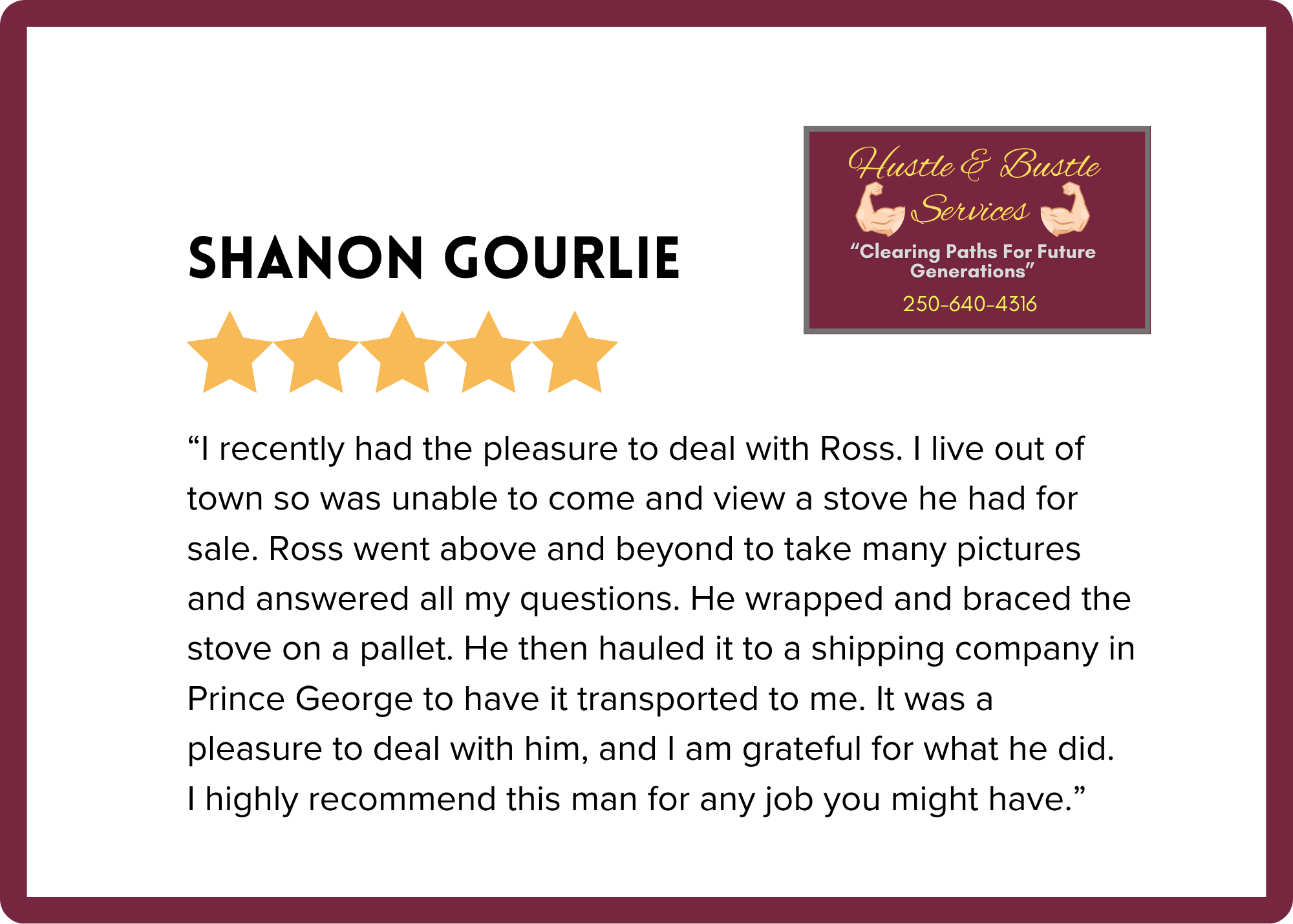 Junk Removal Service Review